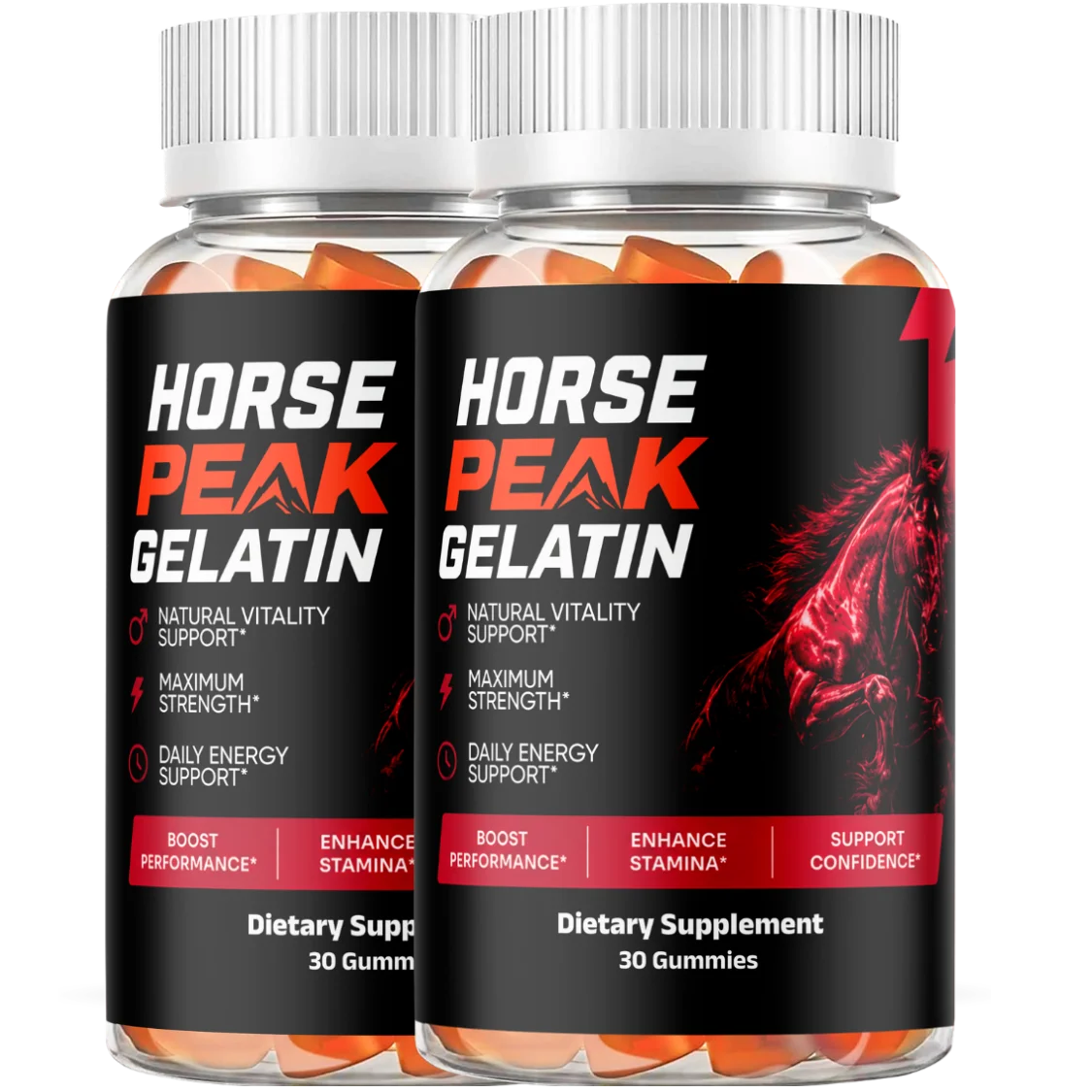 2 Bottles of Horse Peak Gelatin